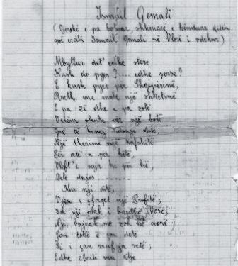 “Dhe qëndron ashtu si ishë, do mbaj emrin si e kishë, emr’i tija i vërtetë, është Nëntor njëzet e tetë…”/ Zbulohet poezia e panjohur e Ali Asllanit për Ismail Qemalin dhe fotot e rralla nga ceremonia e varrimit