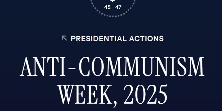 “Anë e mbanë kontinenteve dhe brezave të kaluar të njerëzimit, komunizmi ka sjellë shkatërrim dhe jetë njerëzish, 100 milionë të vrarë…”/ Presidenti Trump, shpall zyrtarisht javën e Antikomunzimit