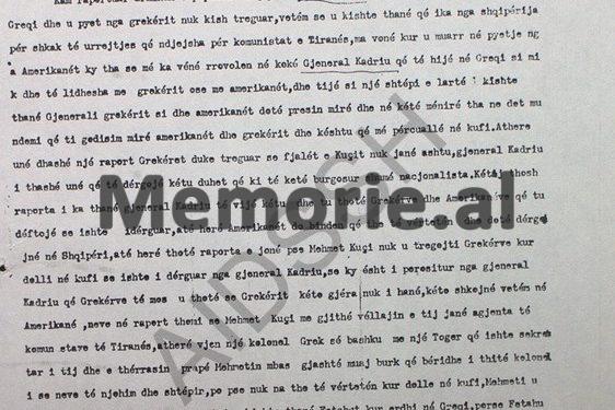 “Kur Mehmeti u mor në pyetje në Greqi nga amerikanët, u tha se më ka dërguar Kadri Hazbiu, i cili më vuri revolen në kokë dhe më tha…”/ Deponimet e agjentit “Gjoksi”, që punoi si kasap në Shkodër