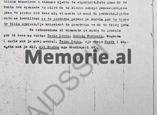 “Urdhëroj që agjentit ‘Trimi’ t’i jepet rrogë 8.000 lekë, ‘Gjoksit’ 3.500, ‘Besniku’ 2.500, kurse shpërblimi…”/ Zbulohet dokumenti i i Sigurimit për pagesat e pensionet që morën tre B.p., që fundosën “Grupin e Teme Sejkos”