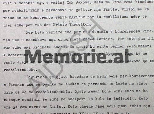 “Avdyl Këllezi dhe Myqerem Fuga, më dërgonin me shërbim në Kukës, në zonën kufitare…”/ Zbulohet dokumenti i Sigurimit me dëshminë e Kerenxhit, që implikonte ish-ministrin e Industrisë së Lehtë