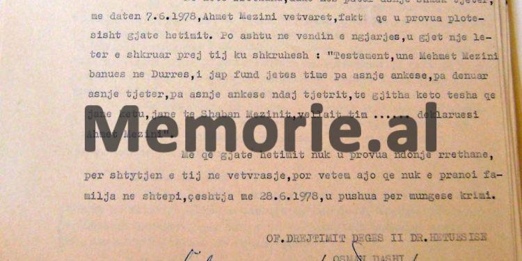 “Ai, iu kundërvu shkollës së mesme ‘Naim Frashëri’, hodhi në oborrin e saj fletushka me përmbajtje kundër-revolucionare, si…”/ Historia e tragjike e njeriut që kundërshtoi prishjen e kishave e xhamive në 1967-ën