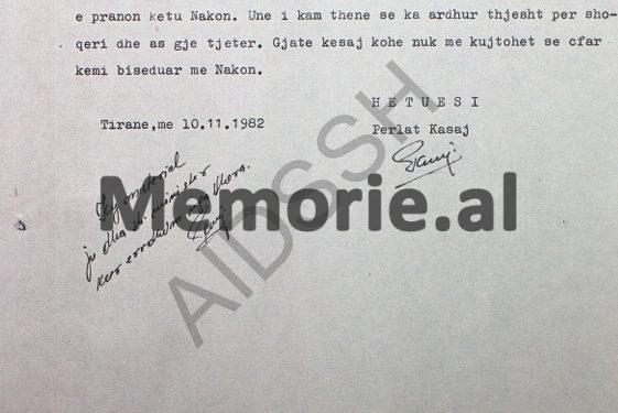 “Avdyl Këllezi dhe Myqerem Fuga, më dërgonin me shërbim në Kukës, në zonën kufitare…”/ Zbulohet dokumenti i Sigurimit me dëshminë e Kerenxhit, që implikonte ish-ministrin e Industrisë së Lehtë