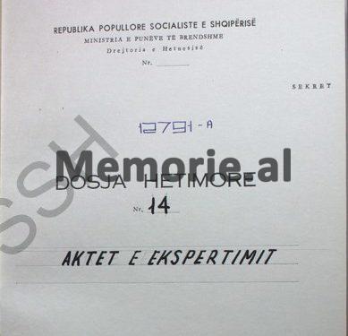 “Kadri Hazbiu sabotoi vend-komandën e Ministrisë Brendshme, ku nga 41 dhoma pune për aparatin qendror të saj në rast lufte, ai e uli në 23…”/ Zbulohet dokumenti i Sigurimit i vitit 1983, për objektin “Bunk-Art 2”