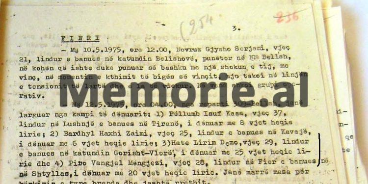 “Haxhi Shaban Sula, pasi iu afrua rojës i maskuar, e goditi atë dhe e rrëzoi në kanal, i mori mitrolozin me municion dhe…”/ Zbulohen dokument e Sigurimit, për tetë arratisjet e bujshme nga burgjet komuniste