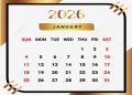 Kalendari 1 Janar 2026