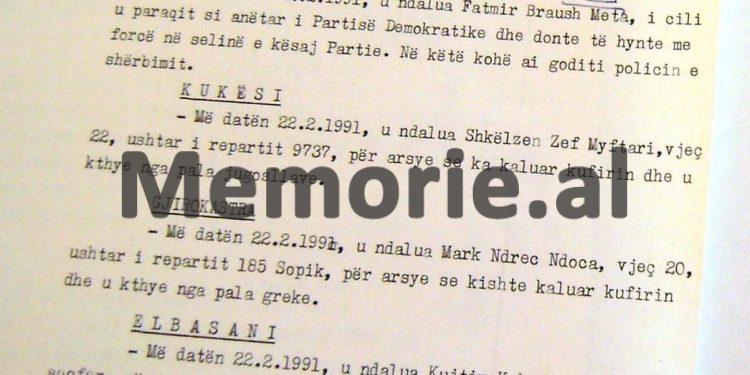 “Pas vendosjes së bustit të shokut Enver Hoxha, forcat destruktive kryen një kundra miting, goditën me gurë dhe armë zjarri forcat e rendit…”/ Zbulohen raportet sekrete të 20 shkurtit ’91, për Tiranën e rrethet