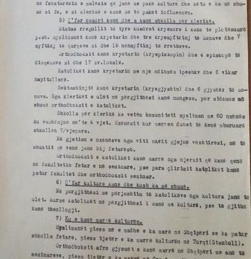 “Sekretari i I-rë i ambasadës sovjetike, shoku Vasil Siminev, bëri takim me mua këtu në Kryeministri dhe pasi më bëri 17 pyetje në lidhje me besimet fetare, unë…”/ Zbulohen dokumentet e rralla të vitit 1955