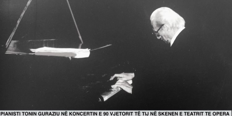 “Falë Revistës ‘Cirka’, në mars 1936, në Kino ‘Rozafat’, organizohet i pari koncert me muzikë klasike në Shqipëri, ku para nji publiku të zgjedhun…”/ Historia e panjohur e pianistit të famshëm Tonin Guraziu
