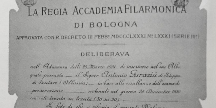 “Falë Revistës ‘Cirka’, në mars 1936, në Kino ‘Rozafat’, organizohet i pari koncert me muzikë klasike në Shqipëri, ku para nji publiku të zgjedhun…”/ Historia e panjohur e pianistit të famshëm Tonin Guraziu