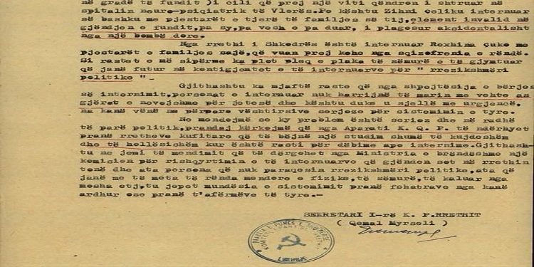 “Shkodra dhe Korça na kanë sjellë të sëmurë mendorë dhe fizikë, apo familja e Hasan Vulës, prej 11 personash, të mitur dhe pleq, vetëm një djalë 14 vjeç, është krah pune…”/ Letra për Hysni Kapon, janar ‘63