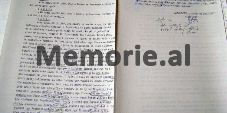 “Në Klos vdiqën 5 persona nga një familje, në Patos 9 të vdekur e 5 të plagosur, në Prekal vdiqën 28 dhe 36 të plagosur,  në Fushë-Bulqizë…’ / Raportet sekrete të Sigurimit, me aksidentet tragjike në vitet ’70 – ‘80