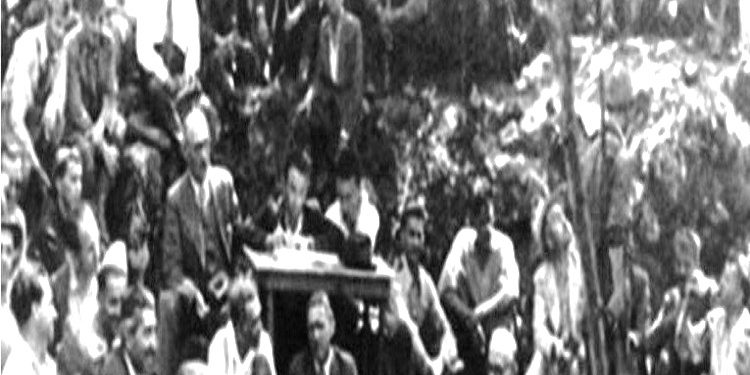 “Në shtator 1944, Abaz Ermenji u takua me tre oficerët britanikë, Maclein, Smajli e Amery dhe u ra dakord që të formohej një grup i përbashkët, për të luftuar…”/ Ana e panjohur e ish-kreut të Ballit Kombëtar