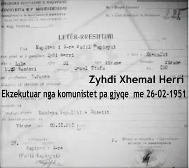 “Babai ishte gazetar te ‘Bashkimi’ dhe pak ditë para arrestimit, Enver Hoxha pyeti kryeredaktorin Thanas Nano, se…”/ Dëshmia e rrallë e të bijës së Zyhdi Herrit, një nga 22 të pushkatuarit për ambasadën sovjetike