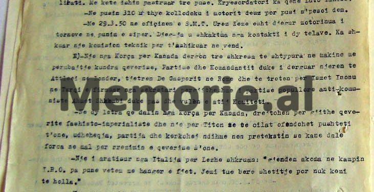 “Tre letra kundra Qeverisë, Partisë dhe ‘Komandantit’, i dërgohen De Gasperit, Ynonu, Titos etj., me firmën e sekretarit të përgjithshëm…”/ Zbulohet dokumenti sekret i Sigurimit, si u formua Partia Popullore në ‘50-ën
