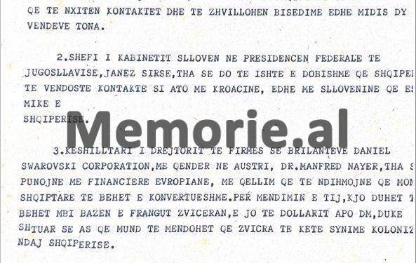 “Ne morëm pjesë si të ftuar, por vetëm në një pjesë të programit dhe jo në bisedimet zyrtare me kryetarët e delegacioneve, pasi…”/ Zbulohet telegrami i delegacionit shqiptar nga Forumi i Davosit, qershor ‘91