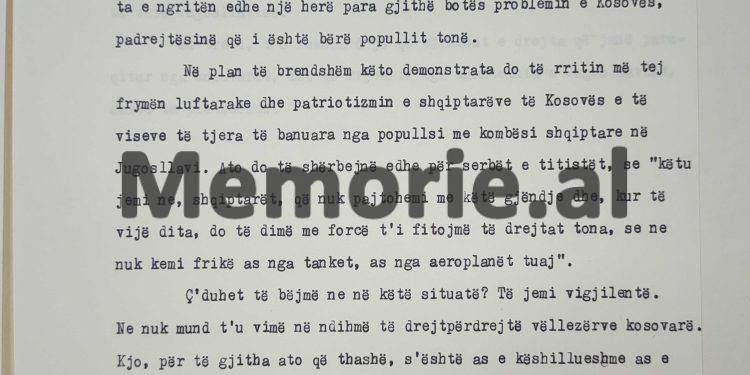 “Armiqtë tanë mendojnë se mund ta nxisin Shqipërinë të ndërhyjë, të veprojë, pasi erdhi koha për bashkimin e Kosovës me Shqipërinë, por ne…”/ Zbulohet biseda sekrete e Enverit me Mehmetin e Ramizin, 3 prill ‘81