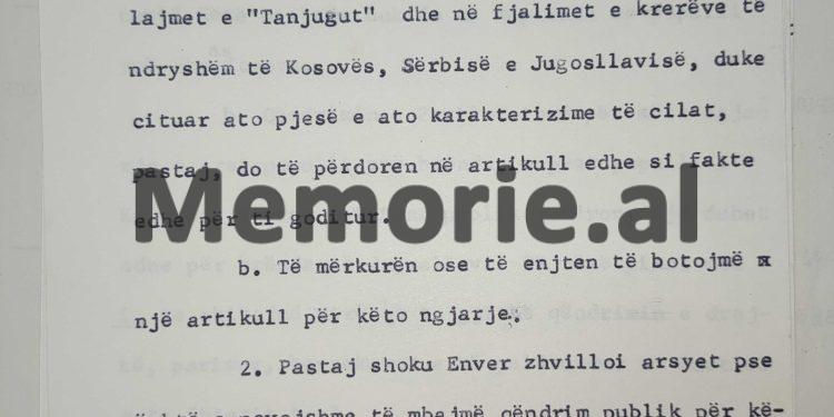 “Ç’mendoni për ngjarjet në Kosovë dhe ç’duhet të bëjmë ne, të mbajmë qëndrim dhe të shqetësohemi, apo jo?! Mos më lini vetëm mua të mendoj…“! / Zbulohet biseda sekrete e Enverit në “Shtëpinë e Partisë”, më 3 prill ‘81