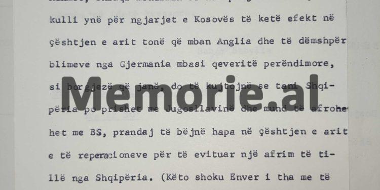 “Në artikullin e ‘Zëri i Popullit’, t’u themi se; pse nuk ia jepni Kosovës statusin e republikës dhe t’u shpjegojmë arsyet që pse s’morëm pjesë në mbledhjen e Helsinkit…” / Biseda e Enverit me Ramizin, 4 qershor ‘81