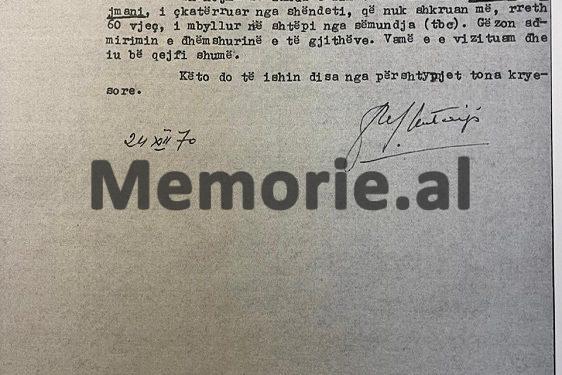 “Në takimin që pata unë dhe Shuteriqi me djalin e Kristoforidhit, ai na tregoj letrën që kishte përgatitur për Harry Fultz-in, ku thuhej se…!”/ Raporti i prof. Zini Sakos për Komitetin Qendror të PPSh-së, mars ‘62