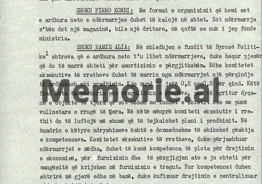 “Rinia në Rumani, se gjeti rrugën e vërtetë për vendosjen e drejtësisë komuniste, ky rrezik ekziston edhe këtu tek ne, pasi…”/ Si e parashikoi Ramiz Alia skenarin rumun, në mbledhjen e Byrosë më 25 dhjetor ’89