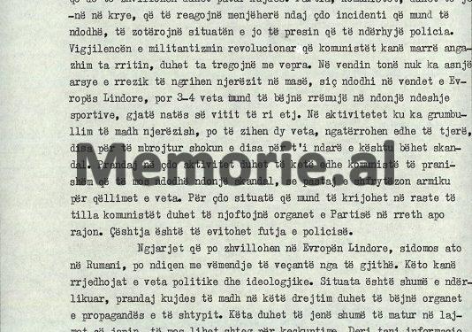 “Politika s’bëhet me inat, pasi që nga koha e luftës në SHBA-ës kanë ndryshuar 15 administrata, por me këtë s’dua të them se do vendosim marrëdhënie me…”/ Fjala e Ramiz Alisë në Byro, 25 dhjetor ’89
