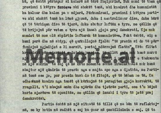 “Ambasadori i SHBA-së në Athinë refuzoi një mbledhje në Boston; se priten ngjarje në Shqipëri, ne themi; Azem Hajdari atje, apo Sali Berisha vajti…”/ Zbulohet raporti sekret i Ramiz Alisë, mbledhja e Byrosë 6 mars ‘91