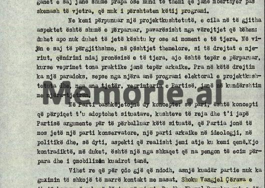 “Ambasadori i SHBA-së në Athinë refuzoi një mbledhje në Boston; se priten ngjarje në Shqipëri, ne themi; Azem Hajdari atje, apo Sali Berisha vajti…”/ Zbulohet raporti sekret i Ramiz Alisë, mbledhja e Byrosë 6 mars ‘91