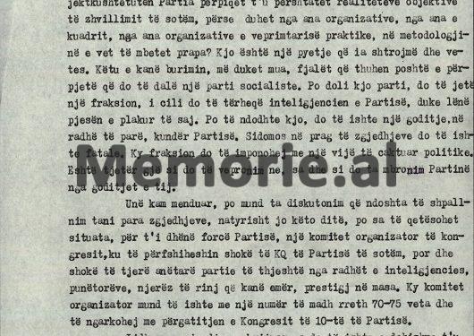 “Në fund të dhjetorit, gjashtë ministra të qeverisë më kërkuan dorëheqjen në zyrën time, unë s’ua pranova, pasi thuhet se do krijohet një parti socialiste dhe ….”/ Raporti sekret i Ramiz Alisë, 6 mars ‘91