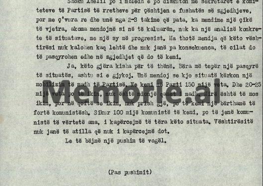 “Në fund të dhjetorit, gjashtë ministra të qeverisë më kërkuan dorëheqjen në zyrën time, unë s’ua pranova, pasi thuhet se do krijohet një parti socialiste dhe ….”/ Raporti sekret i Ramiz Alisë, 6 mars ‘91