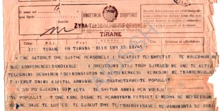 “Tashti që po të shkruaj kam vuajtë shumë, tre ditë pa bukë e ujë, 20 ditë në çimento, pa shtrojë e mbulojë dhe…”/ Zbulohet letra e ish-deputetit të Shkodrës, Riza Dani, para pushkatimit