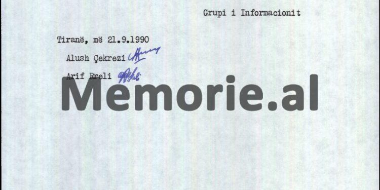 “Kush urdhëroi për hapjen e ambasadave, pse iu dha pasaporta për jashtë vëllait të Sadik Premtes, pse në RTSH doli fytyra e të arratisurit Gjergj Leka dhe…”?! / Raporti sekret për Ramiz Alinë, shtator ‘90