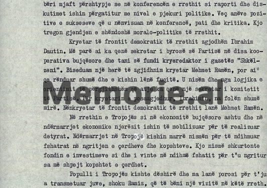 “Populli i Tropojës kishte dëshirë dhe ma ka lanë porosi për t’ju a transmetuar juve, shoku Ramiz, që të bëni një vizitë në këtë rreth, pasi…”/ Zbulohet proces-verbali i mbledhjes së Byrosë, 6 qershor 1989