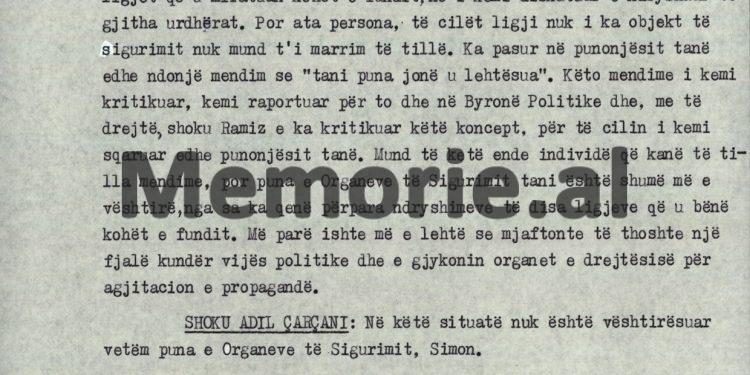 “Gjashtë punëtorë të minierës së Valiasit futen me kamion në ambasadën italiane, po kështu te gjermania 30 veta njëherësh, kurse Sigurimi i Shtetit, na thotë se…”?! / Debatet e Ramiz Alisë në plenum, 7 korrik ‘90