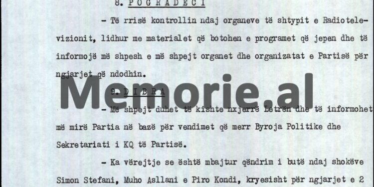 “Kërkojnë sqarime për shoqen Lenka Çuko se; ‘ka mbajtur delfin në shtëpi, vajzën e ka dërguar në Francë për ta bërë nuse, ka sjellë birrë për dasmën që andej’ etj…”/ Raporti sekret për Ramiz Alinë, 25 shtator 1990