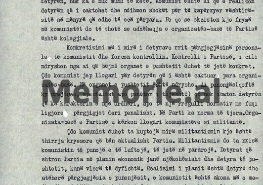 “Pusi i Zvërnecit u mbyll, tani po bëjnë profile sizmike, se në një pus tjetër me 2000 m. thellësi fillon ngritja, është spostuar nga Sazani…”/ Zbulohet dokumenti i mbledhjes së Byrosë, 6 qershor ‘89