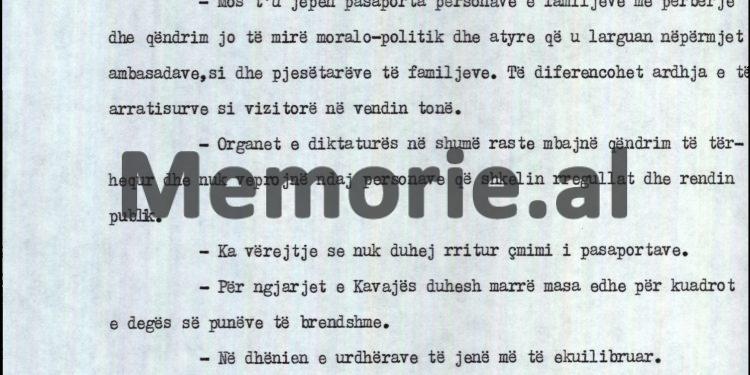 “Kush urdhëroi për hapjen e ambasadave, pse iu dha pasaporta për jashtë vëllait të Sadik Premtes, pse në RTSH doli fytyra e të arratisurit Gjergj Leka dhe…”?! / Raporti sekret për Ramiz Alinë, shtator ‘90