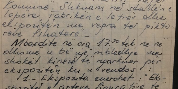 “Gjatë përurimit të ekspozitës, Enver Hoxha takoi edhe dy artistët kinezë që e shoqëronin atë, piktorin Lao Çun Pin dhe skulptorin Çan Su In, por ata nuk ishin autorët…”/ Dëshmia e Kujtim Buzës