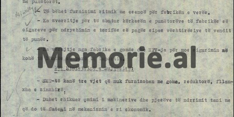 “Pse lejohet Lenka Çuko të ketë vilë me pishinë, serë, terren sportiv etj., po Qirjako Mihali, që pas dasmës së madhe e dërgoi çiftin në Zvicër…”?! / Zbulohet letra për Ramiz Alinë, 15 shtator 1990