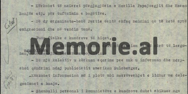 “Pse lejohet Lenka Çuko të ketë vilë me pishinë, serë, terren sportiv etj., po Qirjako Mihali, që pas dasmës së madhe e dërgoi çiftin në Zvicër…”?! / Zbulohet letra për Ramiz Alinë, 15 shtator 1990