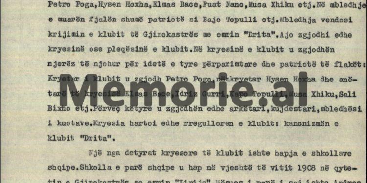 “Guvernatori Foresti, me të ardhur në Gjirokastër, thirri kryetarin e bashkisë, Hysen Hoxhën dhe i dha një telegram…”/ Zbulohet biografia e panjohur e Enver Hoxhës e vitit ’69, nga fondi i tij personal