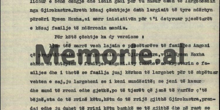 “Hysen Hoxha e pinte rakinë sheshit, në pazar, në gostira, në dasma, pa u ndrojtur nga asnjeri, por ai kishte një veti të mirë që…”/ Zbulohet biografia e panjohur e Enver Hoxhës, nga fondi i tij personal