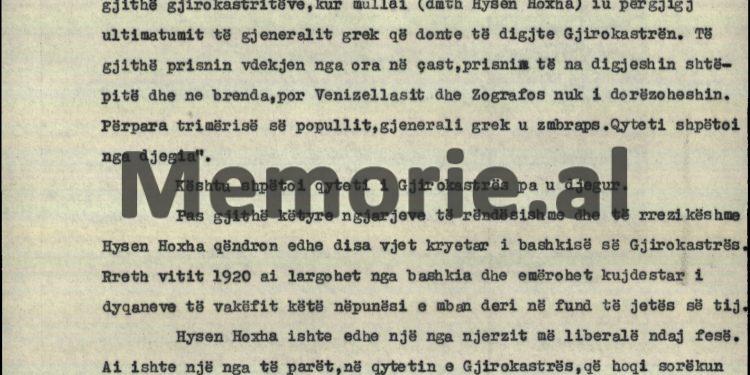 “Hysen Hoxha e pinte rakinë sheshit, në pazar, në gostira, në dasma, pa u ndrojtur nga asnjeri, por ai kishte një veti të mirë që…”/ Zbulohet biografia e panjohur e Enver Hoxhës, nga fondi i tij personal