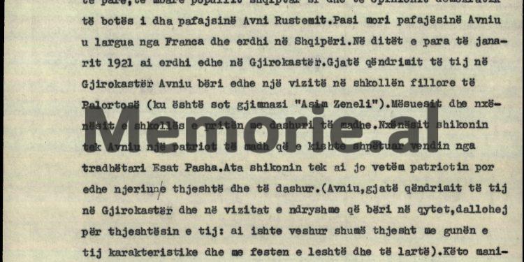 “Në 1920-ën, në përcjelljen e vullnetarëve gjirokastritë për në luftën e Vlorës dhe në hedhjen në det të italianëve, ishte edhe djaloshi 12 vjeçar Enver Hoxha…”/ Zbulohet biografia e panjohur e vitit 1969