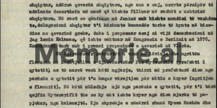 “Guvernatori Foresti, me të ardhur në Gjirokastër, thirri kryetarin e bashkisë, Hysen Hoxhën dhe i dha një telegram…”/ Zbulohet biografia e panjohur e Enver Hoxhës e vitit ’69, nga fondi i tij personal