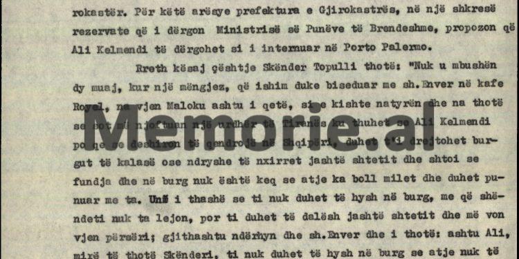 “Ali Kelmendi në Gjirokastër u takua me shokun Enver, tek i cili shihte një marksist-leninist të vendosur dhe të pjekur, ai vetë u ka deklaruar shokëve se…”/ Biografia e panjohur e Enver Hoxhës e vitit 1969