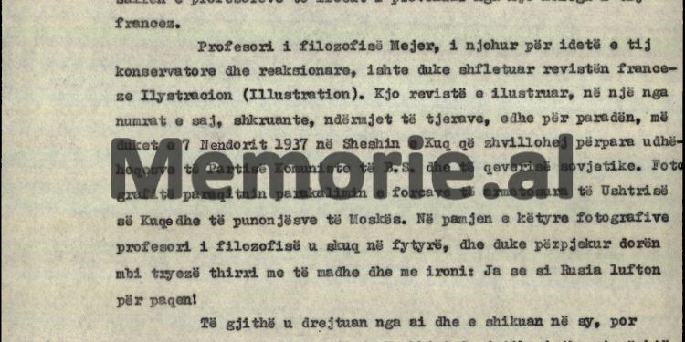 “Në Korçë, në fillim, Enveri banoi në shtëpinë e familjes Belba dhe të pak kohë në shtëpinë e profesorit francez, Andrea Brezho, më pas ai banoi në…”/ Biografia e panjohur e Enver Hoxhës, e vitit 1969