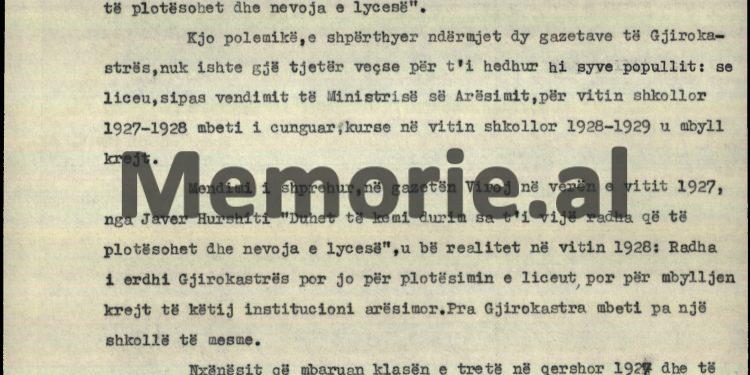 “Drama ku Enveri luante rolin e Zylyftar Podës, u dha në sallën e liceut në korrik 1928 dhe të ardhurat nga biletat shkuan për statujën e Çerçiz Topullit…”/ Biografia e panjohur e Enver Hoxhës e 1969