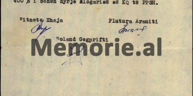 “Në Fondin e Solidaritetit, është edhe ai i lënë me testament për PPSh-në, nga mikja amerikane, Imogene Johnson, por do ketë zhurmë, sepse ligji i ri i zgjedhjeve nuk e lejon…”/ Raporti i Agim Popa, janar 1991