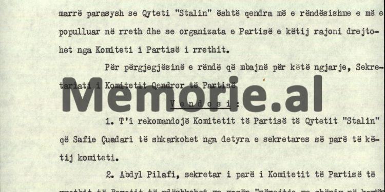 “Shoku Foto, e ndjejmë përgjegjësinë e rëndë, por vëmendja jonë ishte për fushatën e korrjes…”/ Fjala e Abdyl Pilafit në mbledhjen e Byrosë, për ngjarjen e rëndë te “Naftëtari”–“Dinamo”, qershor ‘88!